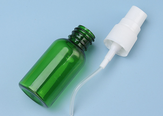 Stampa di plastica dello schermo della bottiglia dello spruzzo dell'ANIMALE DOMESTICO riutilizzabile verde dell'atomizzatore 20ml
