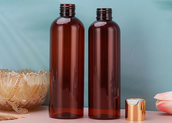 bottiglie con tappo a vite di plastica di compressione leggera 230ml con il coperchio a vite dell'oro