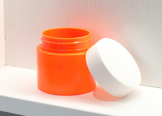 Acrilico per animali da compagnia vuoto con gelatina per il viso, cosmetici e imballaggio, lozione per il corpo con burro, crema per gli occhi, vaso di scrub per le labbra con