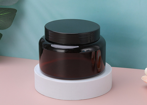 Barattoli cosmetici con tappo a vite di plastica delle bottiglie 180ml del cappuccio di alluminio della polvere