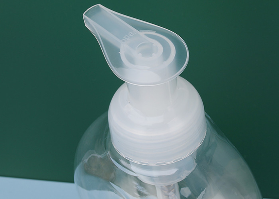 Bottiglia di schiuma di plastica a colletto di superficie opaca facile da riempire con materiale PET e PP