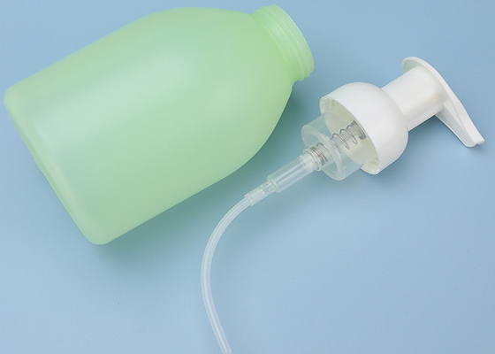 Bottiglia di schiuma di plastica a colletto di superficie opaca facile da riempire con materiale PET e PP