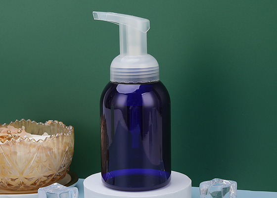 Bottiglia di schiuma di plastica a colletto di superficie opaca facile da riempire con materiale PET e PP