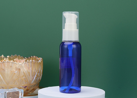 La pompa di plastica blu dell'ANIMALE DOMESTICO della lozione dello SGS imbottiglia 60ml BPA libero