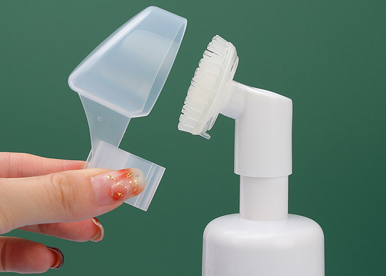 bottiglia facciale della schiuma del lavaggio di 120ml 150ml con la spazzola del silicone