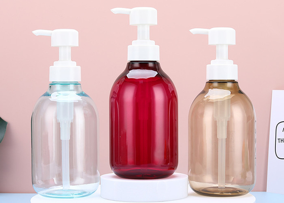 Contenitori riutilizzabili dello sciampo dell'alta di permeabilità 500ml dell'ANIMALE DOMESTICO bottiglia della pompa