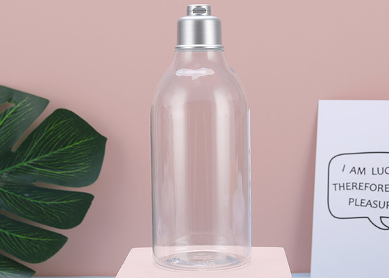 OD trasparente 22mm Flip Cap Plastic Lotion Bottles 280ml 300ml