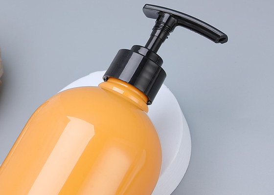 l'erogatore di plastica della pompa dello sciampo arancio di 25mm imbottiglia 900ml
