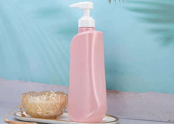 La pompa rosa Pearlescent dell'ANIMALE DOMESTICO imbottiglia le provette di plastica del corpo 750ml