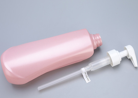 La pompa rosa Pearlescent dell'ANIMALE DOMESTICO imbottiglia le provette di plastica del corpo 750ml