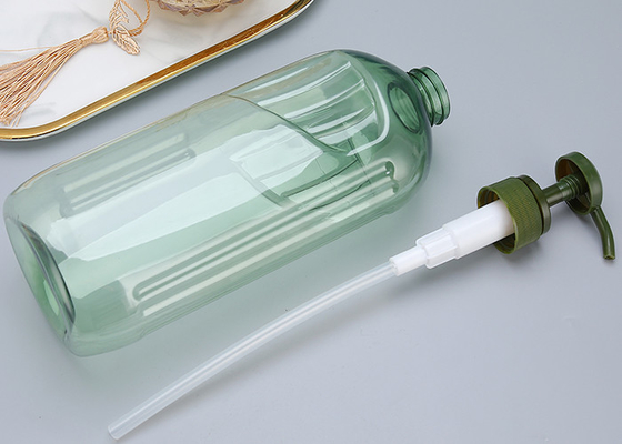 Stampa verde dello schermo della bottiglia 92*220mm della pompa dell'ANIMALE DOMESTICO dello sciampo 1000ml
