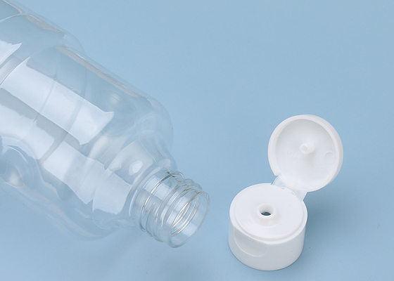 Bottiglie con tappo a vite di plastica BPA della radura di ISO9001 350ml HAPE libere