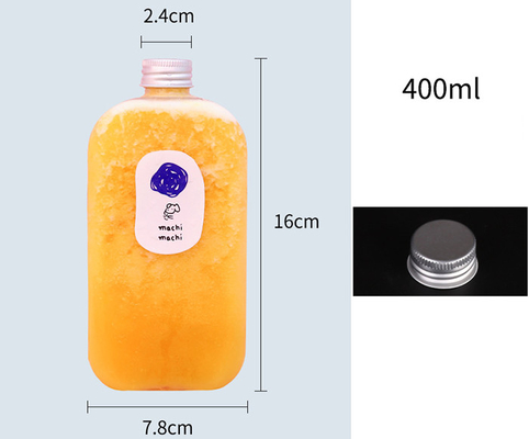 Bottiglie di plastica riutilizzabili 400ml 350ml dell'animale domestico delle bibite della bevanda