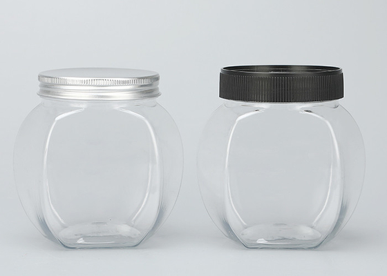 contenitori di plastica del barattolo dell'ampia bocca di 65mm per il burro di arachidi asciutto dell'alimento