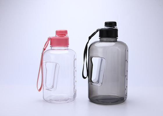 Bottiglia di acqua di plastica a perfetta tenuta di Flip Top 2l con la maniglia BPA libera