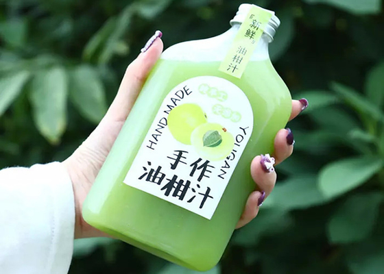 Il tè del latte della prova di perdita imbottiglia 350ml 250ml Juice Bottles di plastica