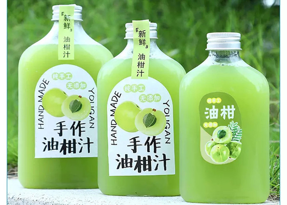 Il tè del latte della prova di perdita imbottiglia 350ml 250ml Juice Bottles di plastica