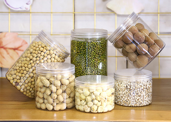 Contenitori per barattoli di plastica da 30 ml / contenitori per alimenti di plastica con coperchio