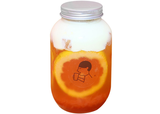 il tè di alluminio del latte del cappuccio 500ml imbottiglia 7.8*14cm Juice Bottles quadrato