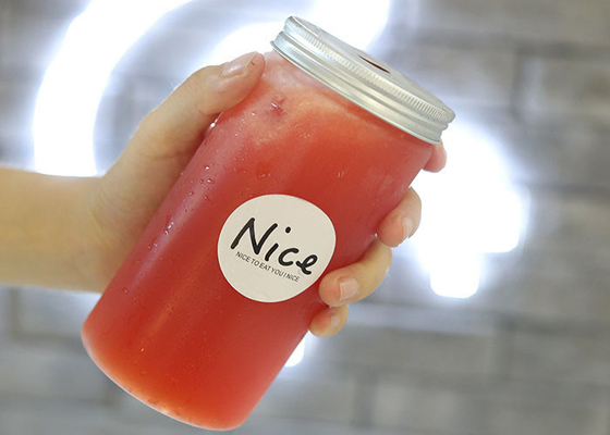 Juice Bottles For Milk Tea riutilizzabile di plastica 350ML 500ML