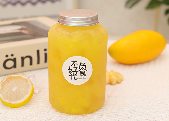 Juice Bottles For Milk Tea riutilizzabile di plastica 350ML 500ML