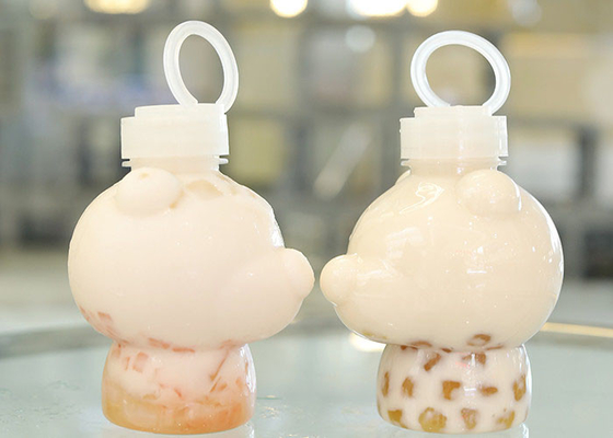Tiri Ring Cover Milk Tea Bottles 400ml Juice Bottles Squeezable