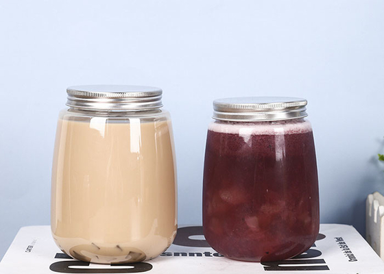 bottiglie del tè del latte di 350ml 500ml 650ml con la copertura