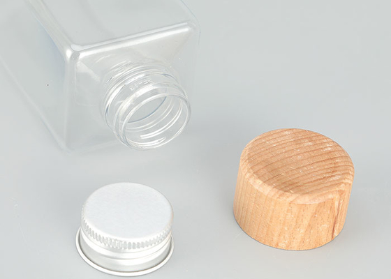 Bottiglie con tappo a vite di plastica dell'ANIMALE DOMESTICO di plastica non tossico della ricarica insipide