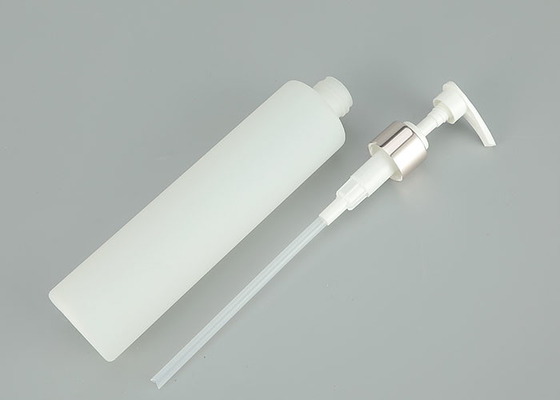 bottiglia di plastica riutilizzabile vuota dello sciampo di 150ml 200ml   bottiglia della lozione con oro ed il cappuccio d'argento della stampa