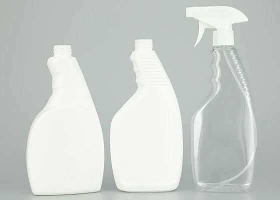 Flacone spray trigger trasparente per la pulizia della casa e per uso cosmetico