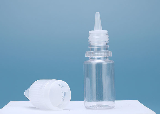 Bottiglia liquida Squeezable vuota del contagoccia del collirio 10ml con il cappuccio