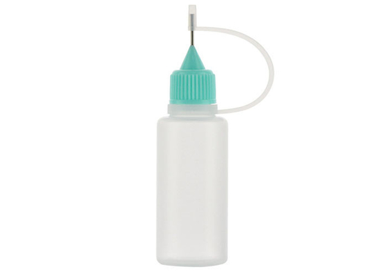 bottiglie Squeezable di plastica con i cappucci a punta d'ago per i E-liquidi, tutte le bottiglie del contagoccia del PE 20ml dei liquidi