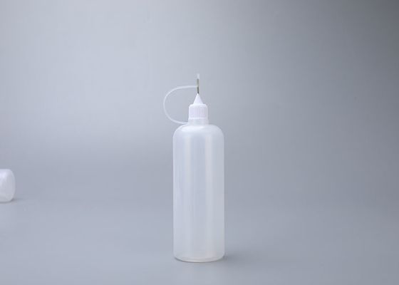 bottiglia di plastica Squeezable del detersivo per i piatti 50ml riutilizzabile con il contagoccia d'acciaio dell'ago