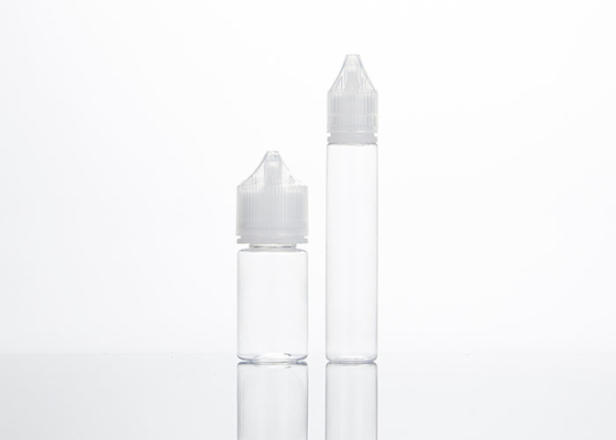 Bottiglia liquida bianca 5ml 10ml 15ml dell'olio E del OD 21mm 30mm Vape