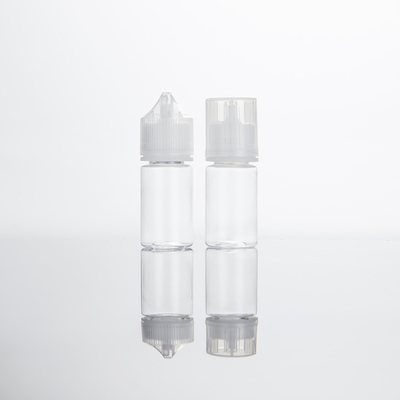 Bottiglia di succo di 30 ml di E di plastica per animali domestici Bottina a goccia a tappo piatto V3 impermeabile