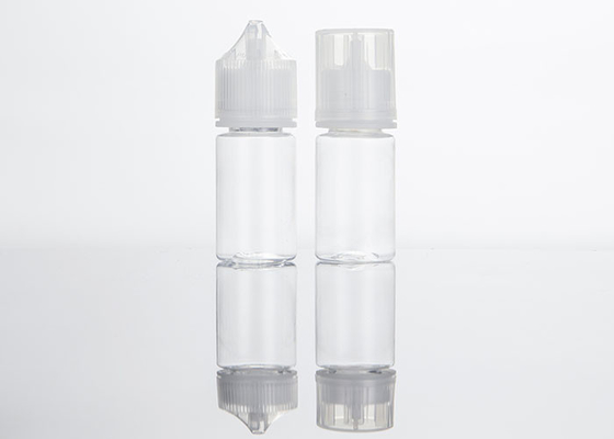 Bottiglia di succo di 30 ml di E di plastica per animali domestici Bottina a goccia a tappo piatto V3 impermeabile