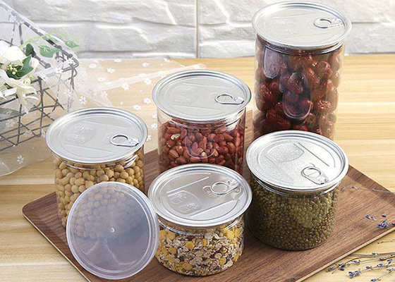 Barattoli di plastica di 30 ml di diametro 65 mm con coperchio