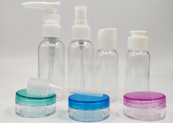 Personalizzi la bottiglia di plastica dello spruzzo dell'ANIMALE DOMESTICO di plastica vuoto per la lozione dei cosmetici