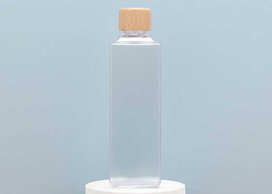 La radura di plastica imbottiglia Squeezable libero di BPA con il cappuccio del disco