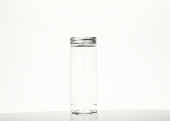 Ampia bocca intorno al coperchio con tappo a vite di plastica 295ML 380ML di JarsWith dell'animale domestico di plastica