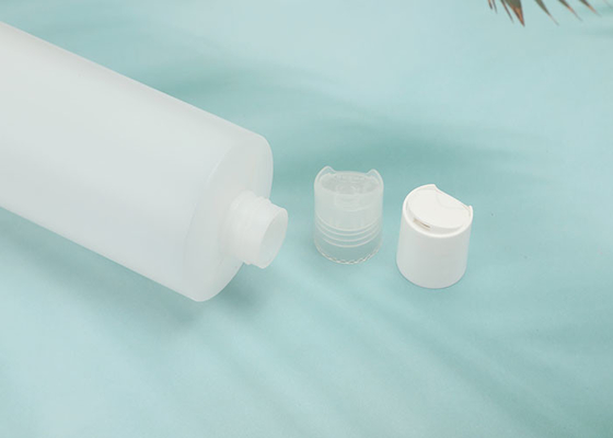 Bottiglie riutilizzabili di plastica dei pp con bianco del cappuccio del disco della stampa chiaro