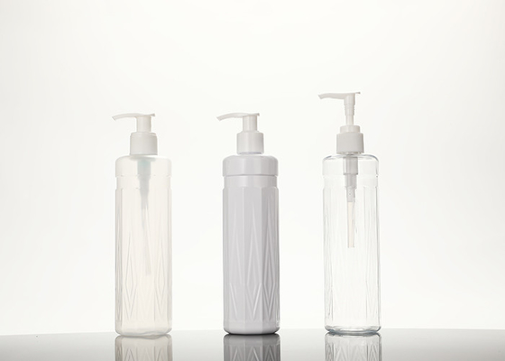 Bottiglia di plastica su ordinazione della pompa dell'ANIMALE DOMESTICO 300ml per sciampo cosmetico