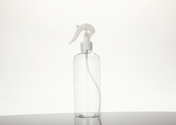 Bottiglia di plastica bianca 500ml 1000ml dello spruzzo di innesco di compressione dell'ANIMALE DOMESTICO chiara