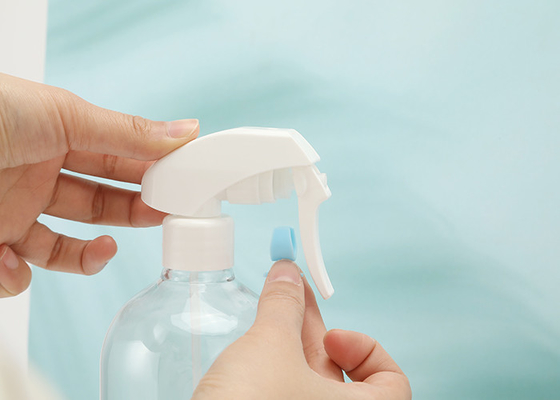 Bottiglia di plastica bianca 500ml 1000ml dello spruzzo di innesco di compressione dell'ANIMALE DOMESTICO chiara