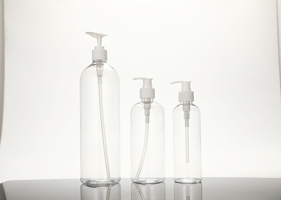 La pompa di plastica vuota dell'ANIMALE DOMESTICO imbottiglia 500ml 1000ml per la lozione dello sciampo
