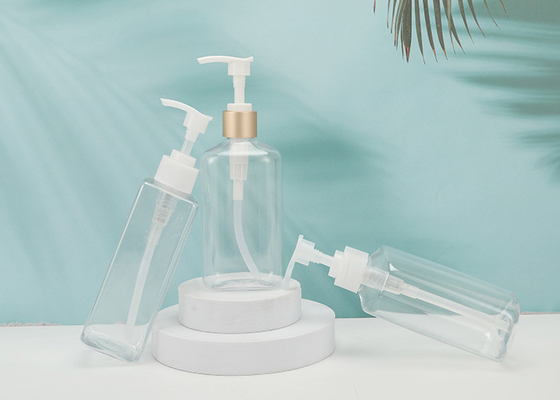 Bianco vuoto 50ml Spray Plastic Boston Pump Rotonda Cosmetico Pet Bottiglia Per Imballaggio Cosmetico