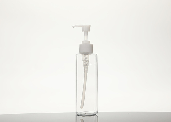 la pompa di plastica del quadrato riutilizzabile 300ml imbottiglia con la prova della perdita del Lockdown