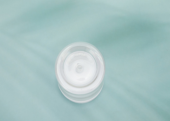 barattolo di plastica del giro riutilizzabile vuoto della radura 100ml con i coperchi e le etichette BPA liberi