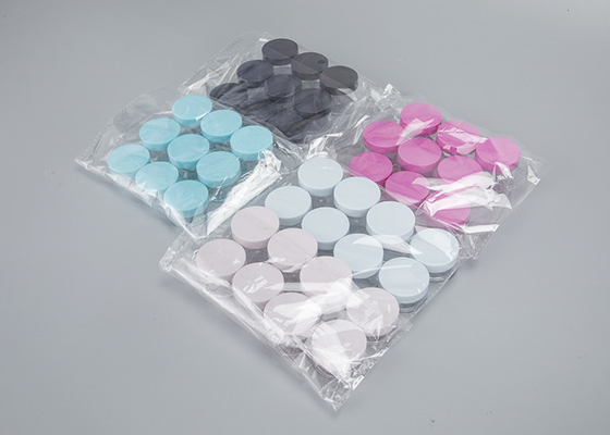Vendita a caldo contenitori in barattoli di plastica colorati riutilizzabili personalizzati da 100 ml a 250 ml