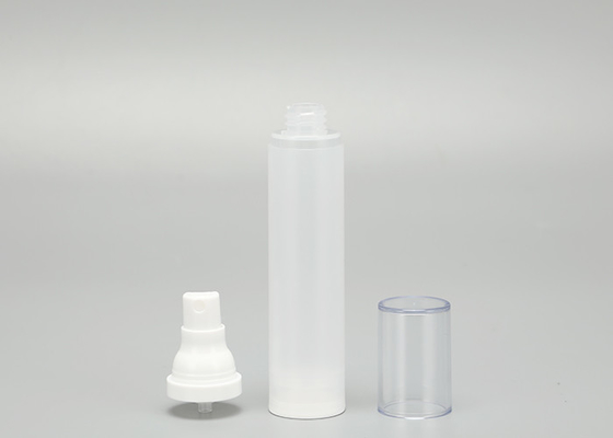 Plastica senz'aria vuota della bottiglia pp dello spruzzo della pompa dell'oncia trasparente